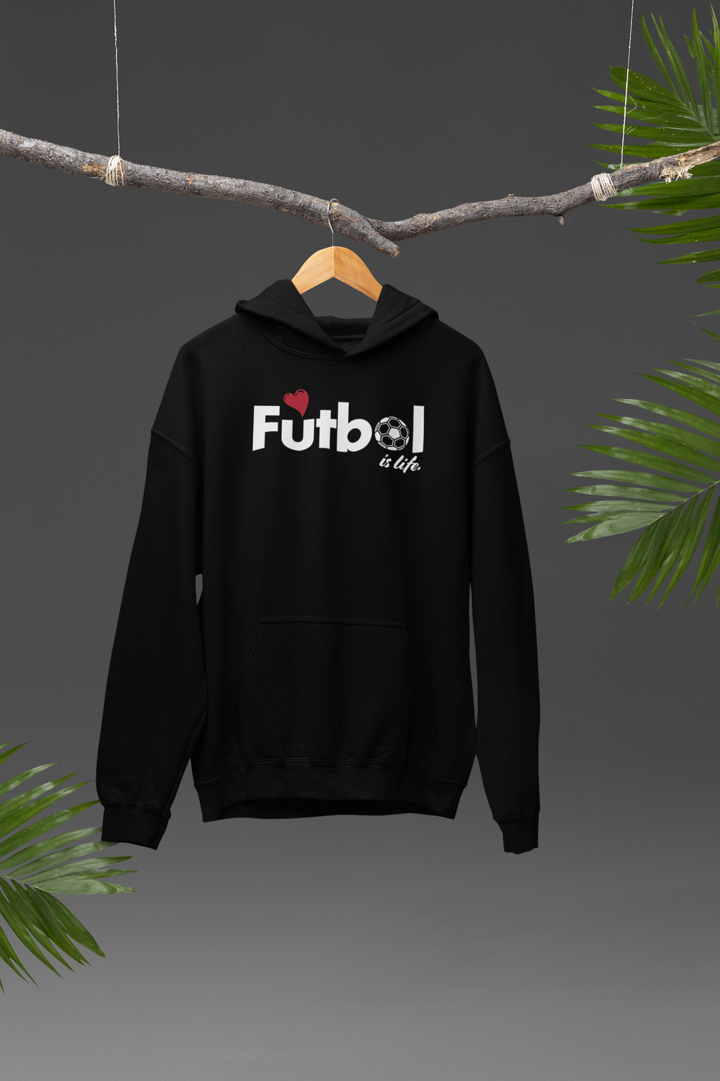 The "Futbol is Life" Heavyweight Hoodie