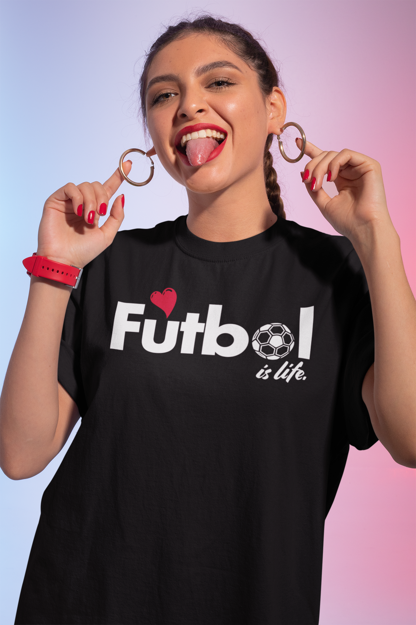 The "Fútbol Is Life" Premium Tee