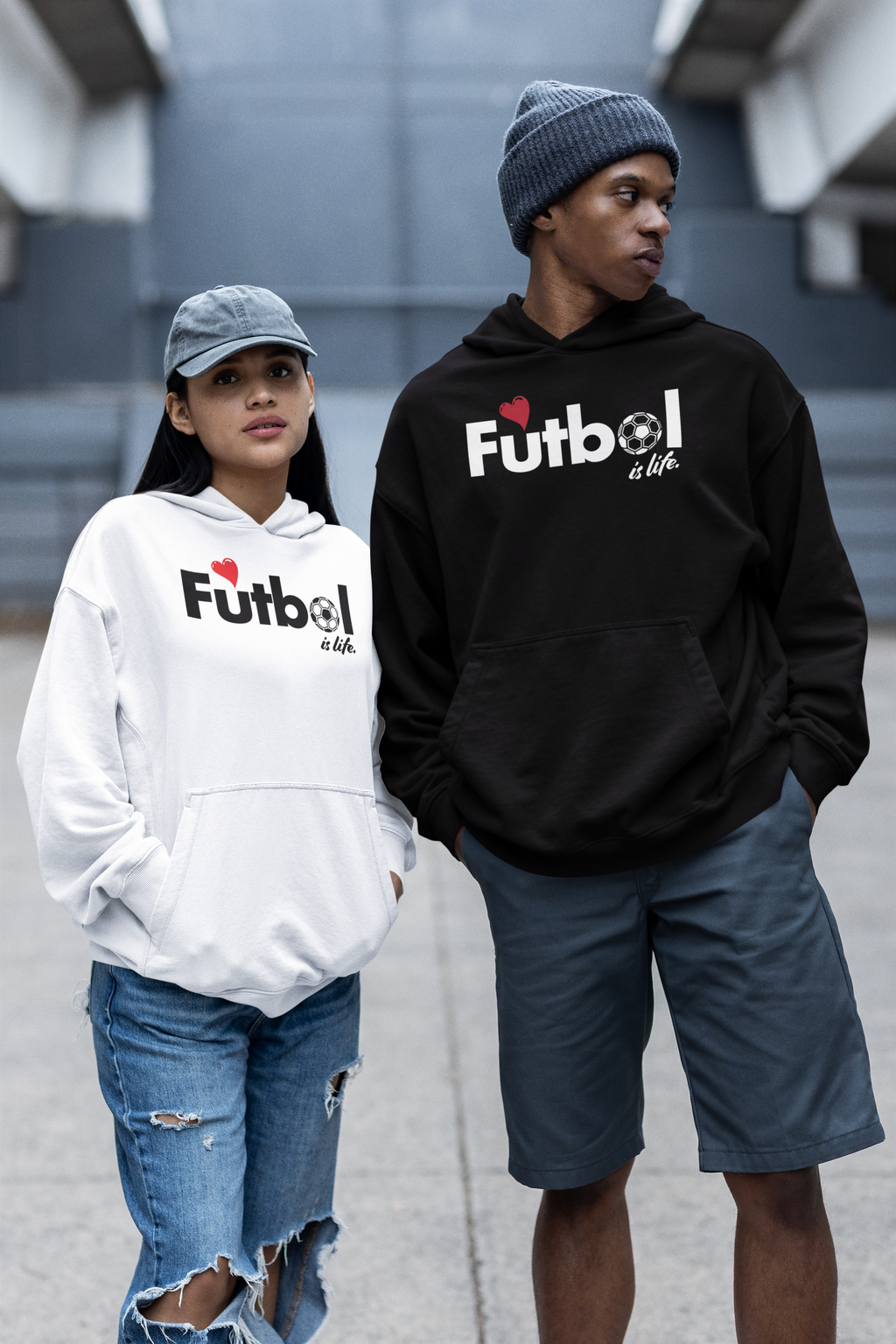 The "Futbol is Life" Heavyweight Hoodie