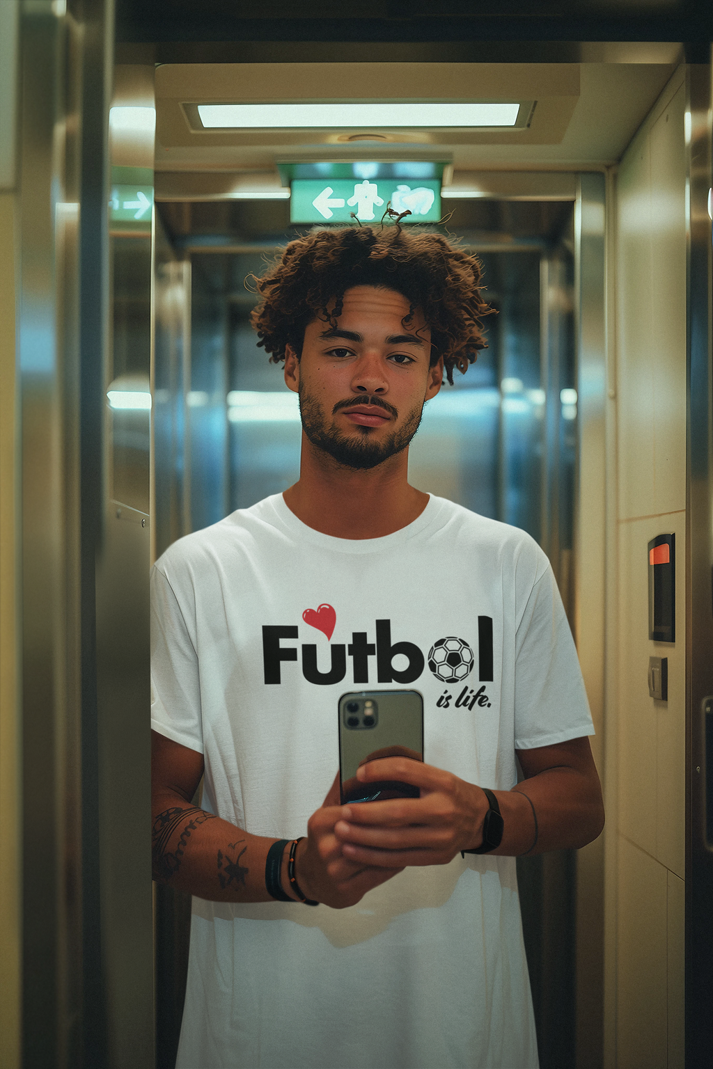 The "Fútbol Is Life" Premium Tee