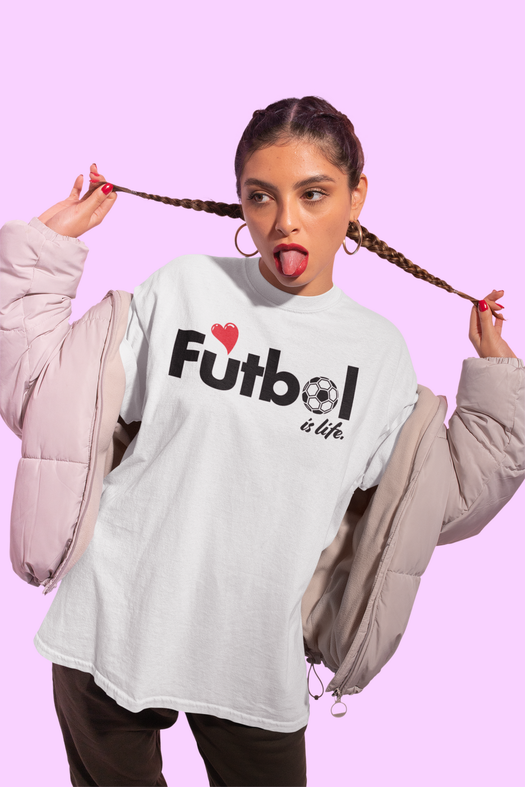The "Fútbol Is Life" Premium Tee